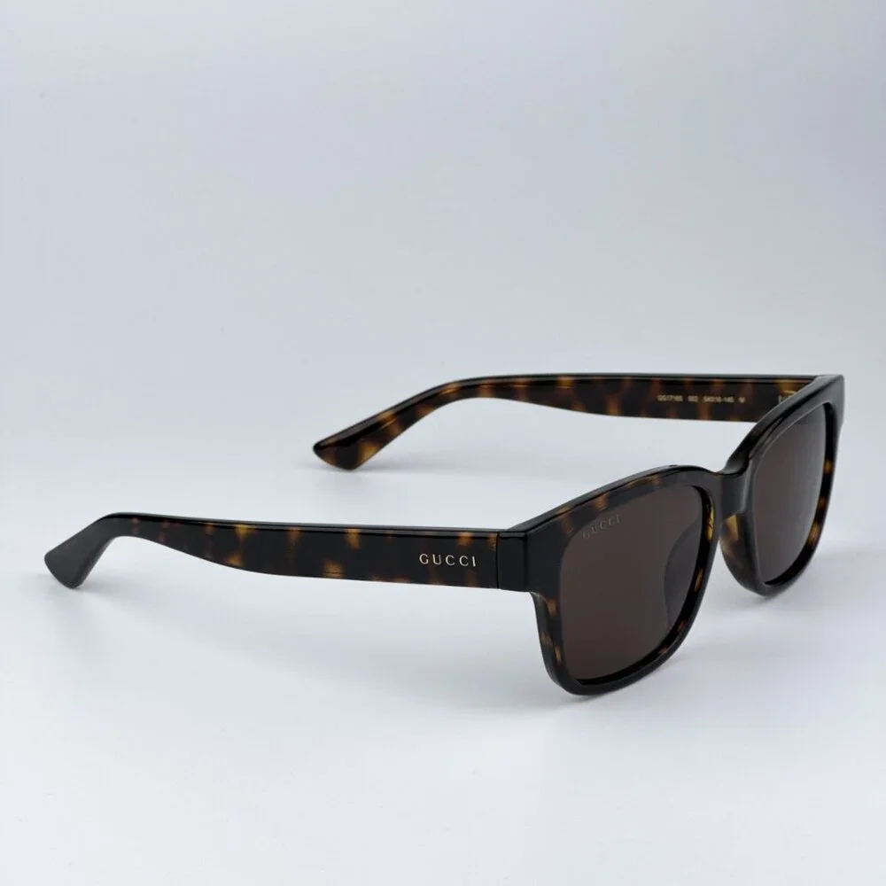 Gucci GG1716S 002 BRAND NEW Sunglasses Havana Brown Square Unisex